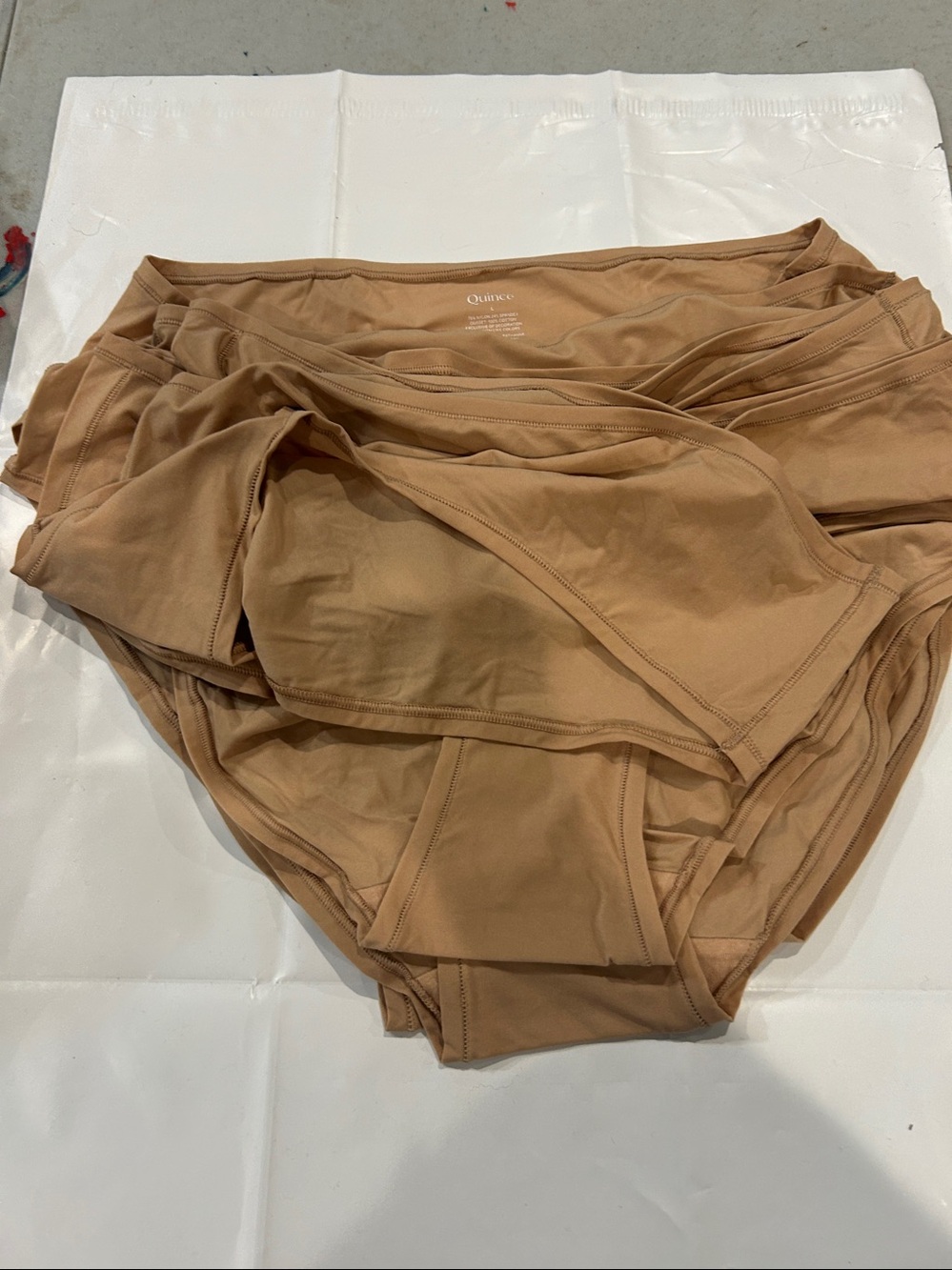 Quince tan panty pair 2 pairs - Picture 3 of 3